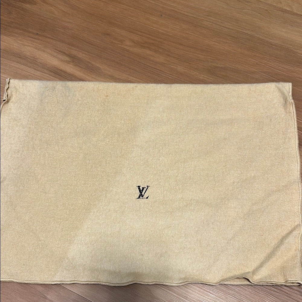 Louis Vuitton Large Tan Dust Bag